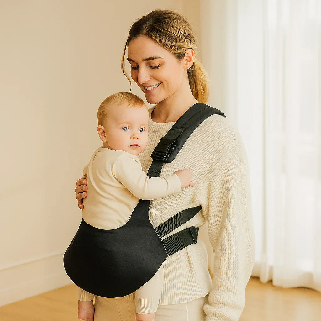 Porte-bébé ergonomique et réglable – Confort absolu pour bébé et parent