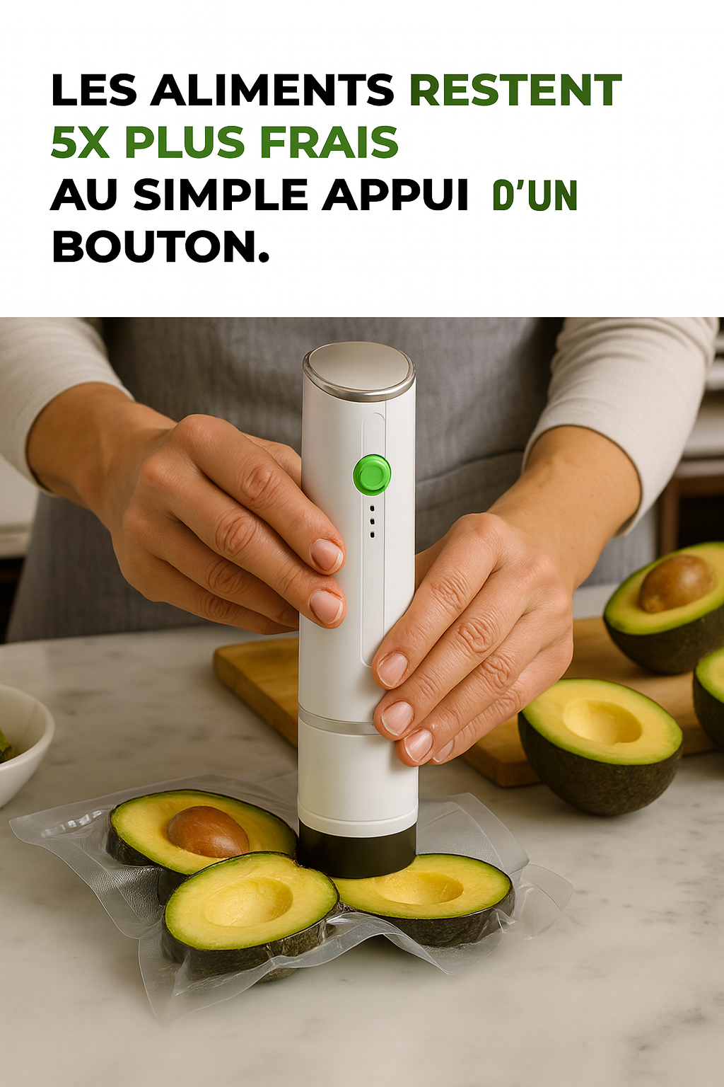 Olarisva – Machine de Mise Sous Vide Alimentaire