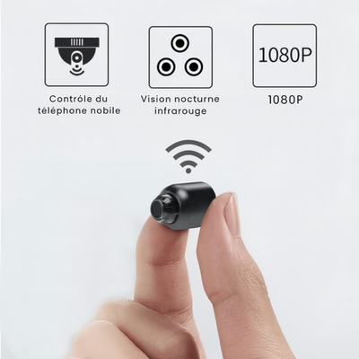 Mini Caméra UltraVision – Sécurité 4K Ultra HD dans votre poche