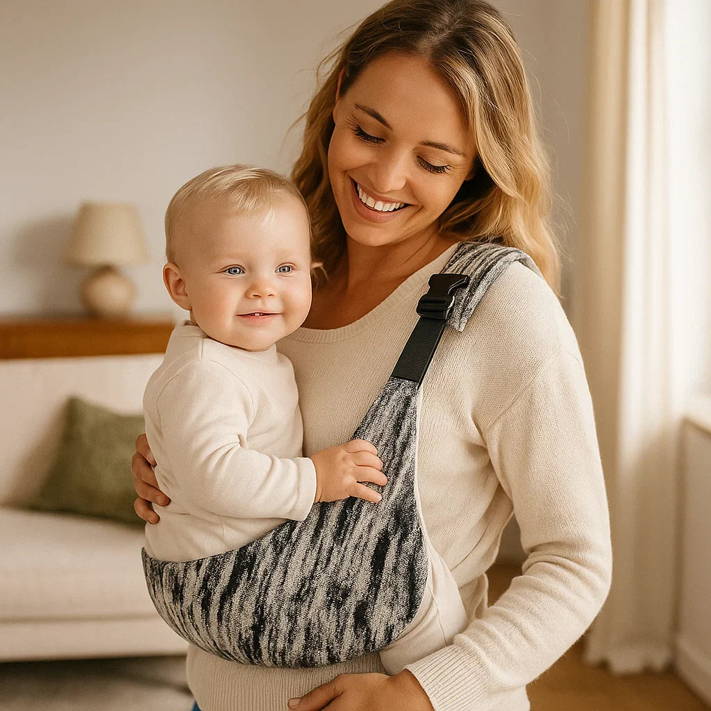 Porte-bébé ergonomique et réglable – Confort absolu pour bébé et parent
