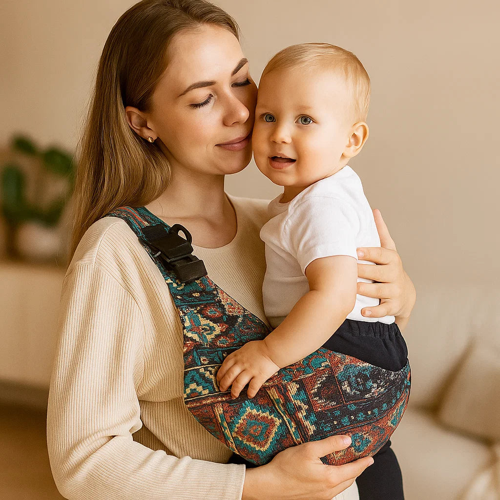 Porte-bébé ergonomique et réglable – Confort absolu pour bébé et parent